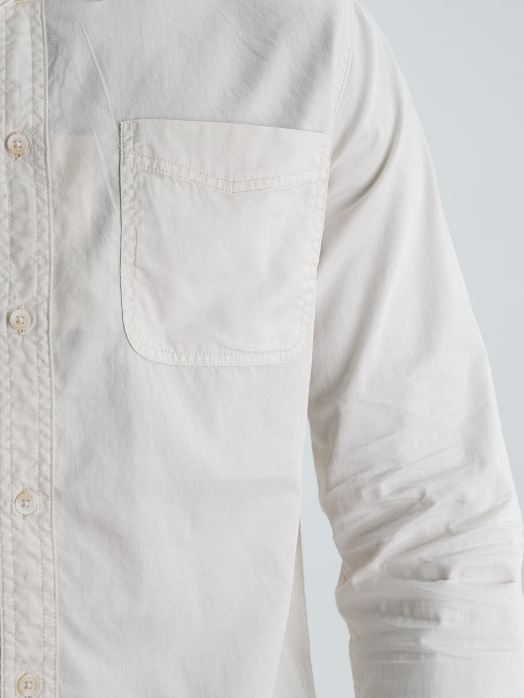 Les Deux Shirt Garment Dyed Ivory