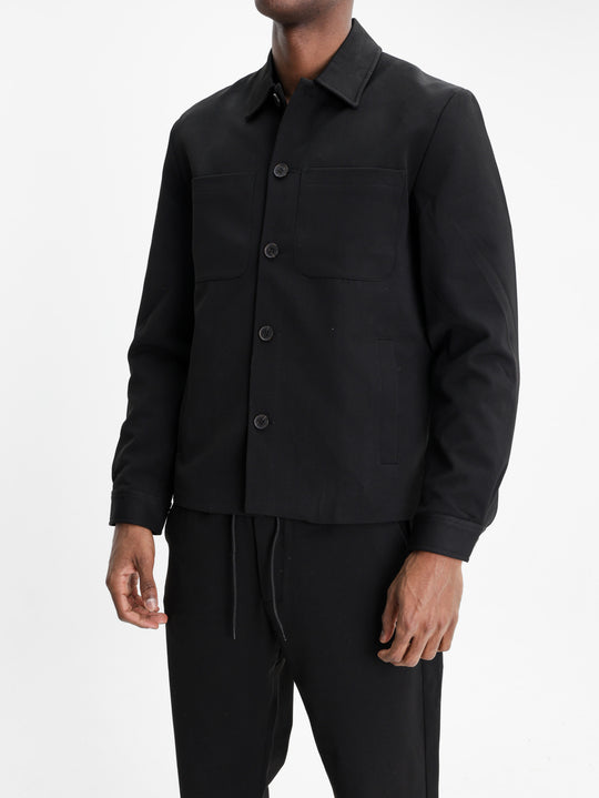 Les Deux Jacket Como Hybrid Black