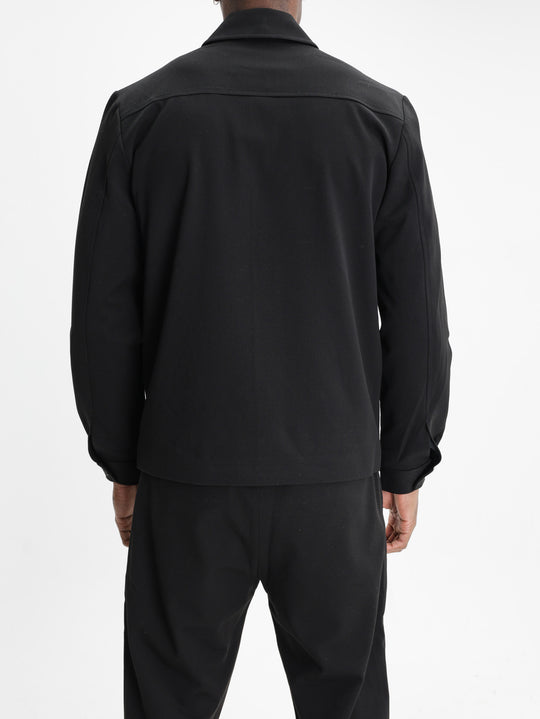 Les Deux Jacket Como Hybrid Black