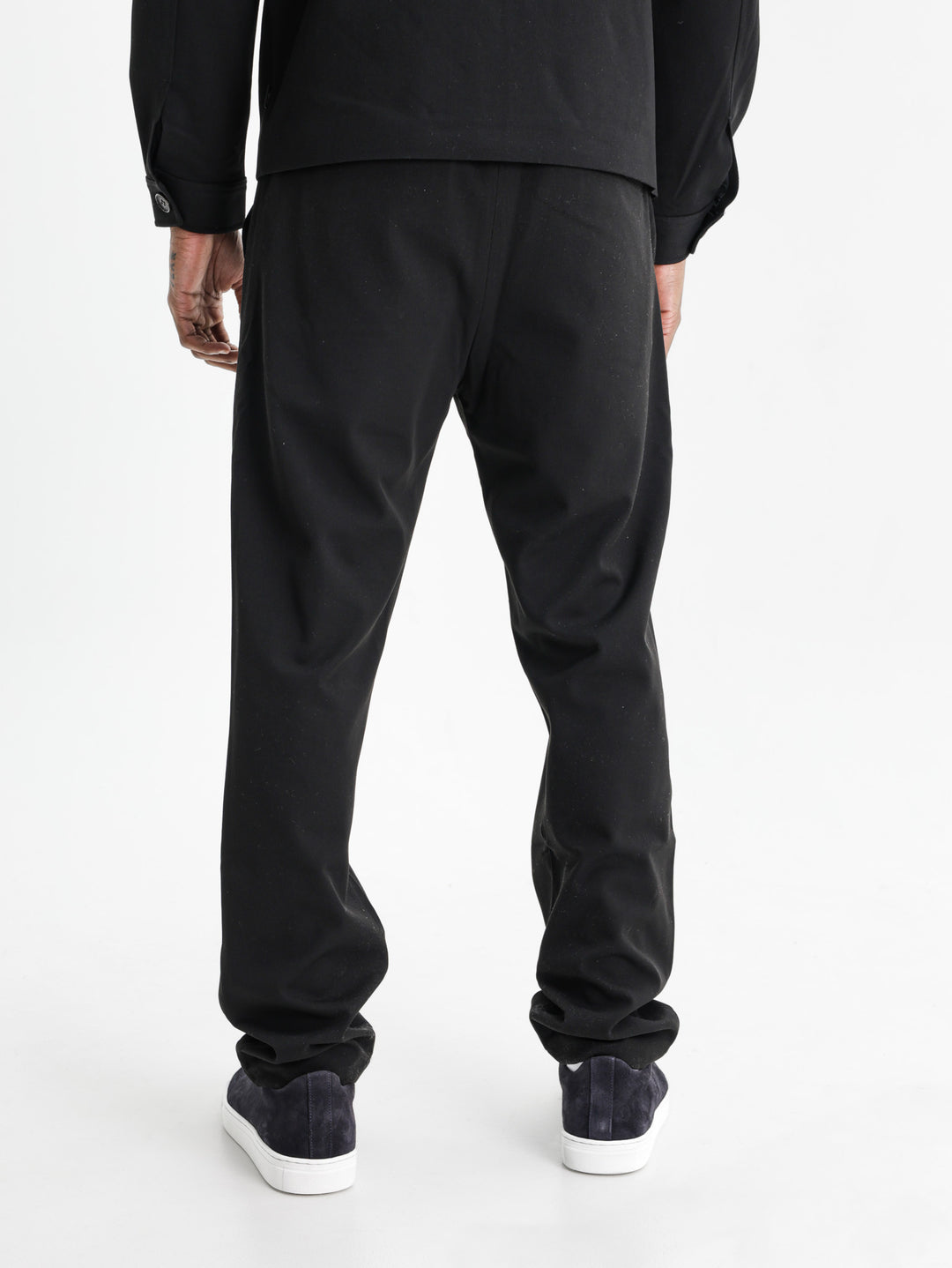 Les Deux Pants Como Tapered Drawstring Black