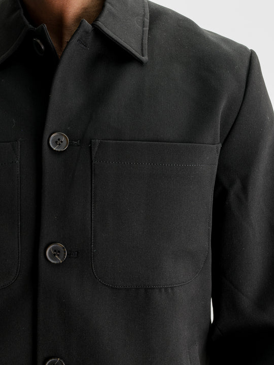 Les Deux Jacket Como Hybrid Black