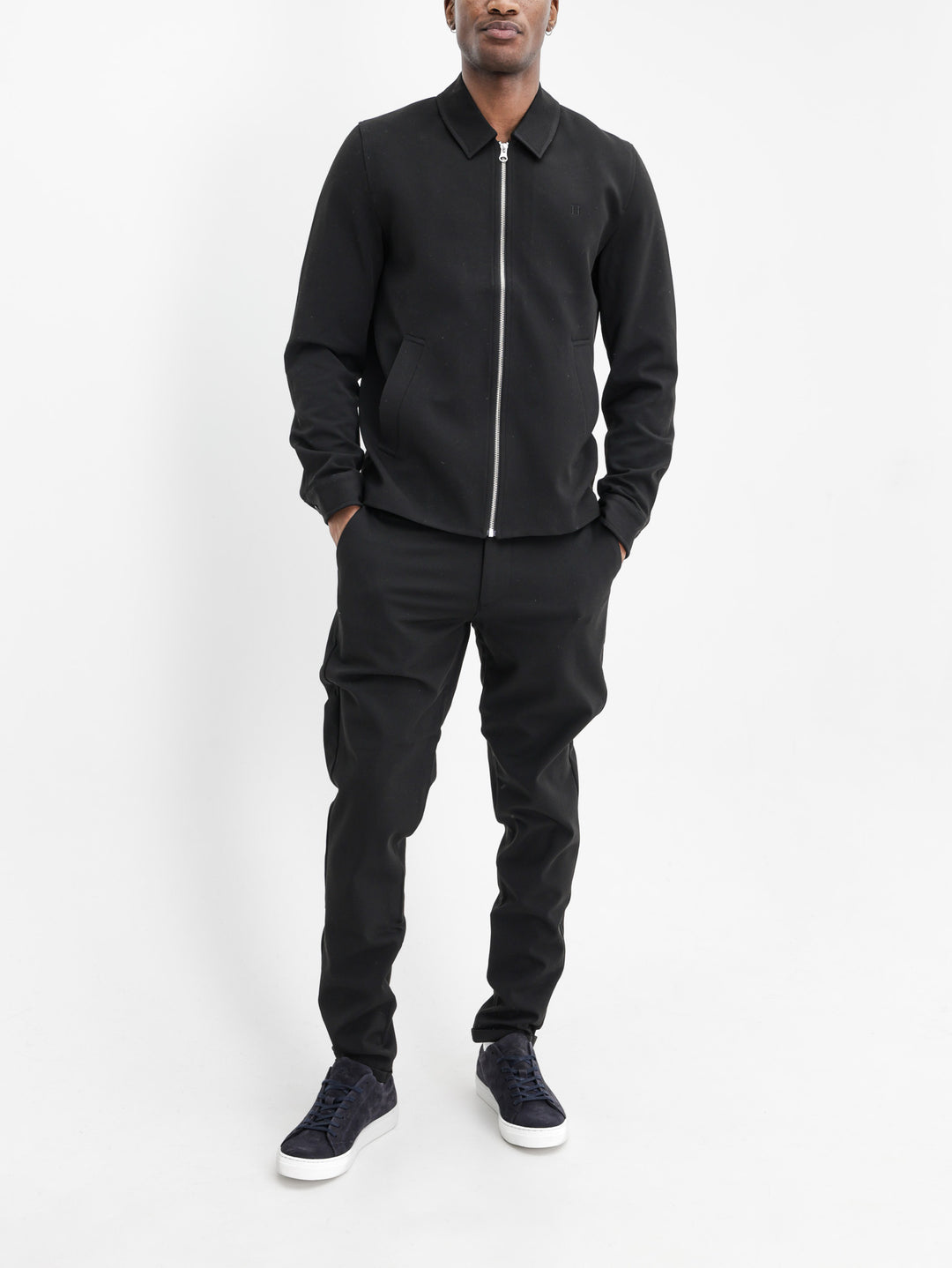 Les Deux Suit Pants Como Black