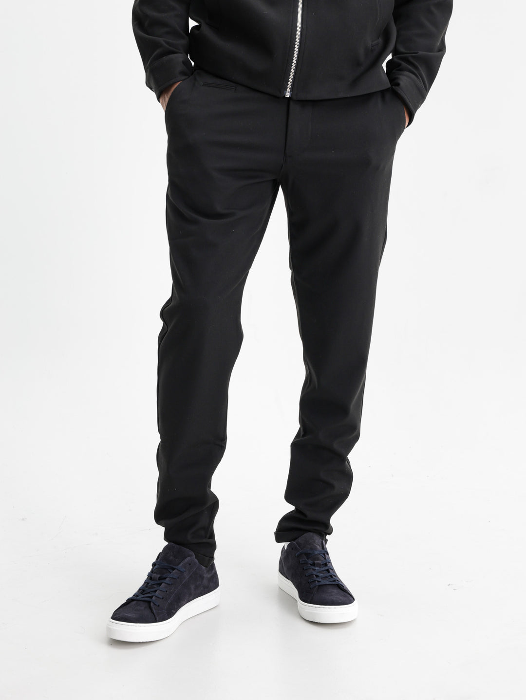 Les Deux Suit Pants Como Black