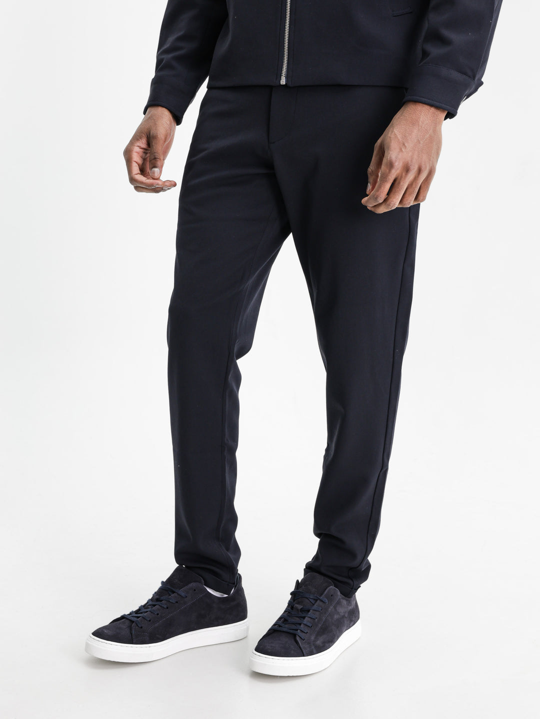 Les Deux Suit Pants Como Navy