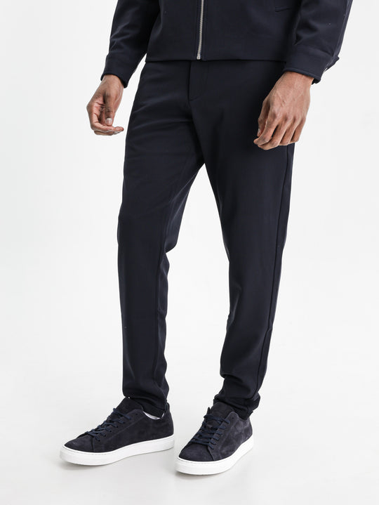 Les Deux Suit Pants Como Navy