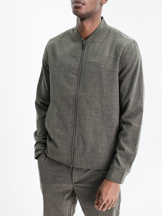 Les Deux Jacket Como Olive Night