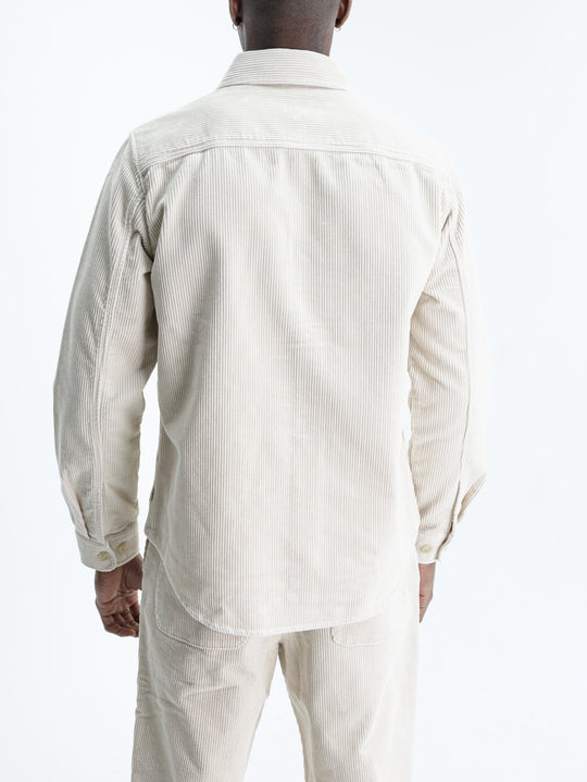 Les Deux Overshirt Corduroy Ivory