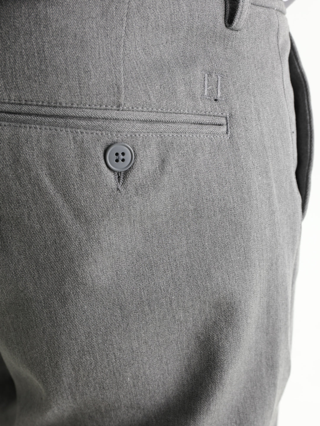 Les Deux Suit Pants Como Grey Melange