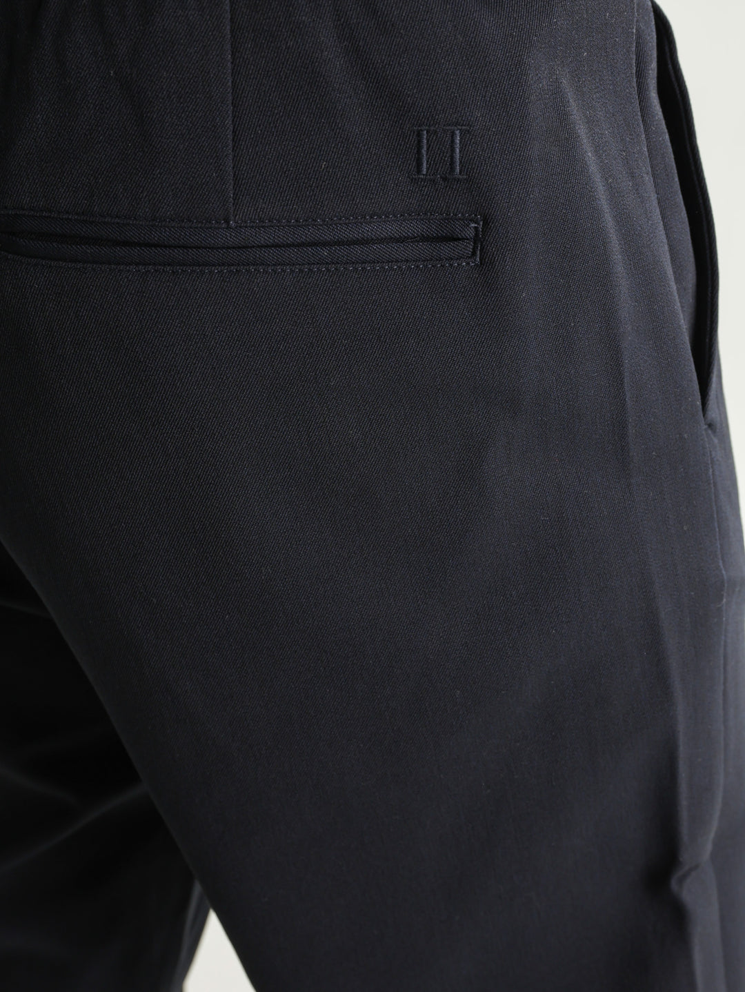Les Deux Pants Como Tapered Drawstring Navy