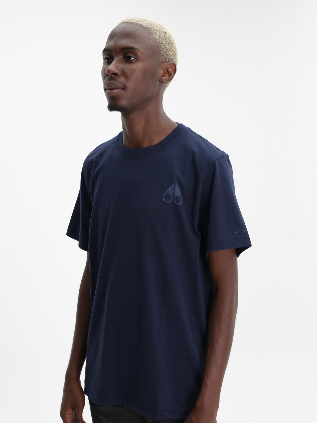 Moose Knuckles T-Shirt Off Island Navy