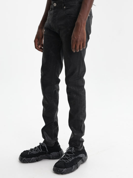 John Richmond Crew Suede Heart Black