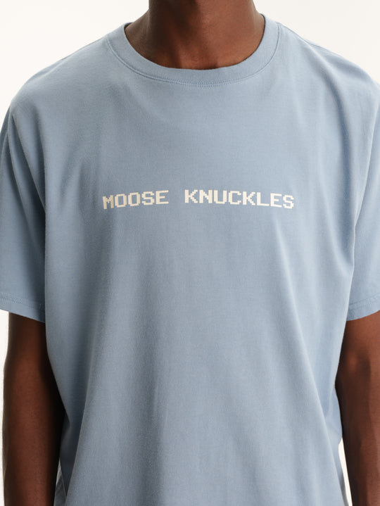 Moose Knuckles T-Shirt Milton Blue