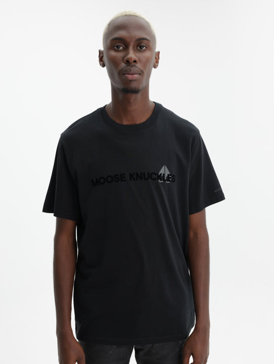Moose Knuckles T-Shirt Conway Black