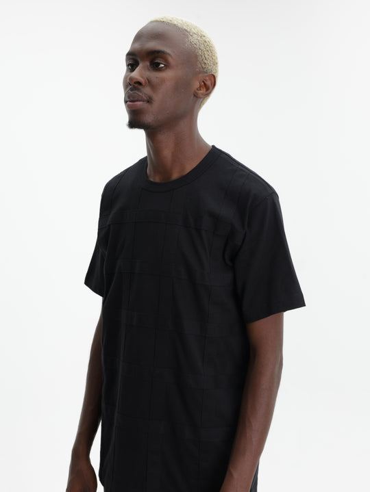 Comme Des Garcons T-Shirt Lattice Black