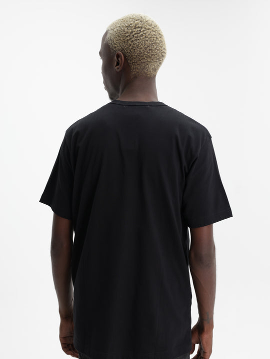 Comme Des Garcons T-Shirt Lattice Black