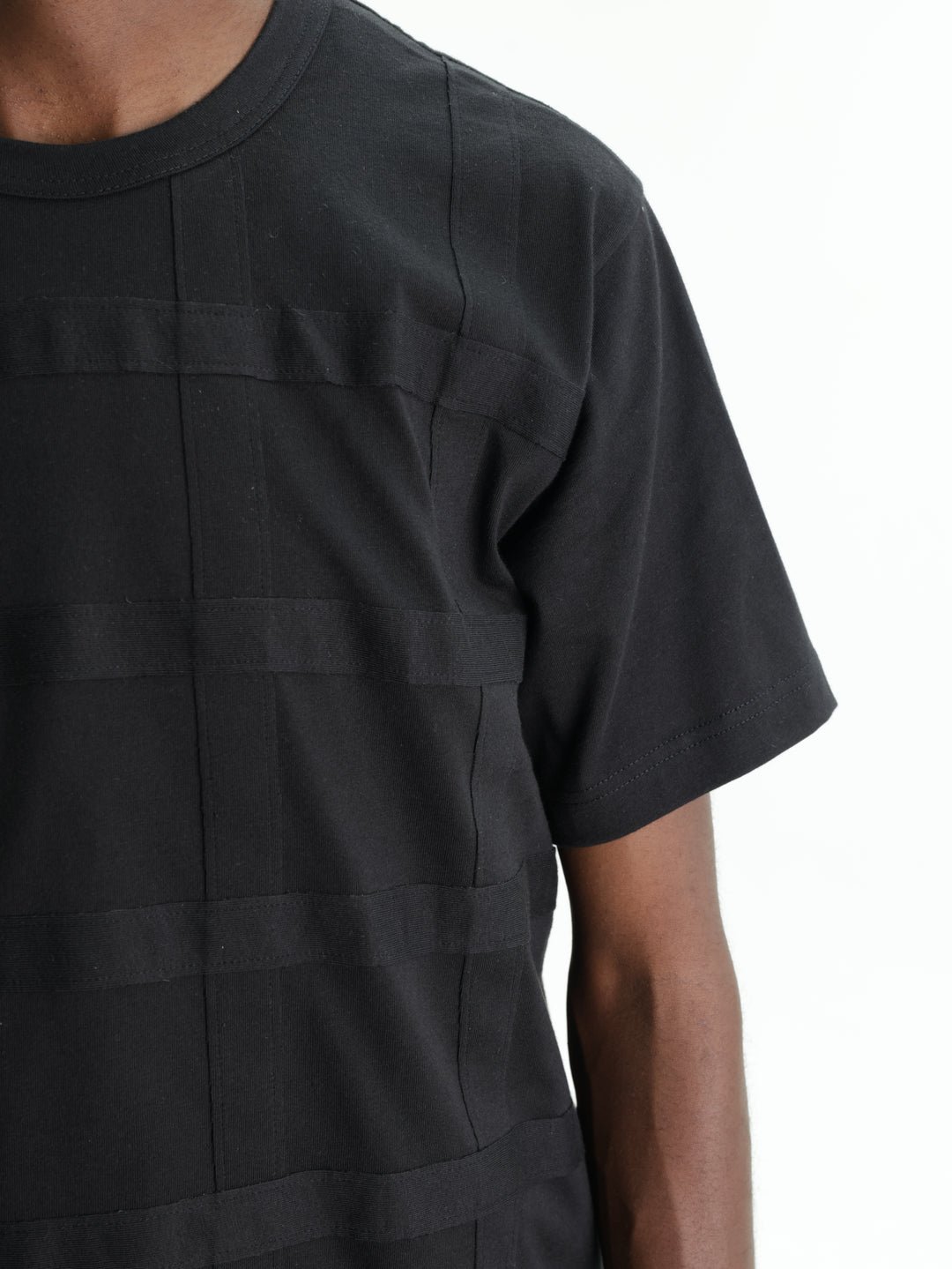Comme Des Garcons T-Shirt Lattice Black
