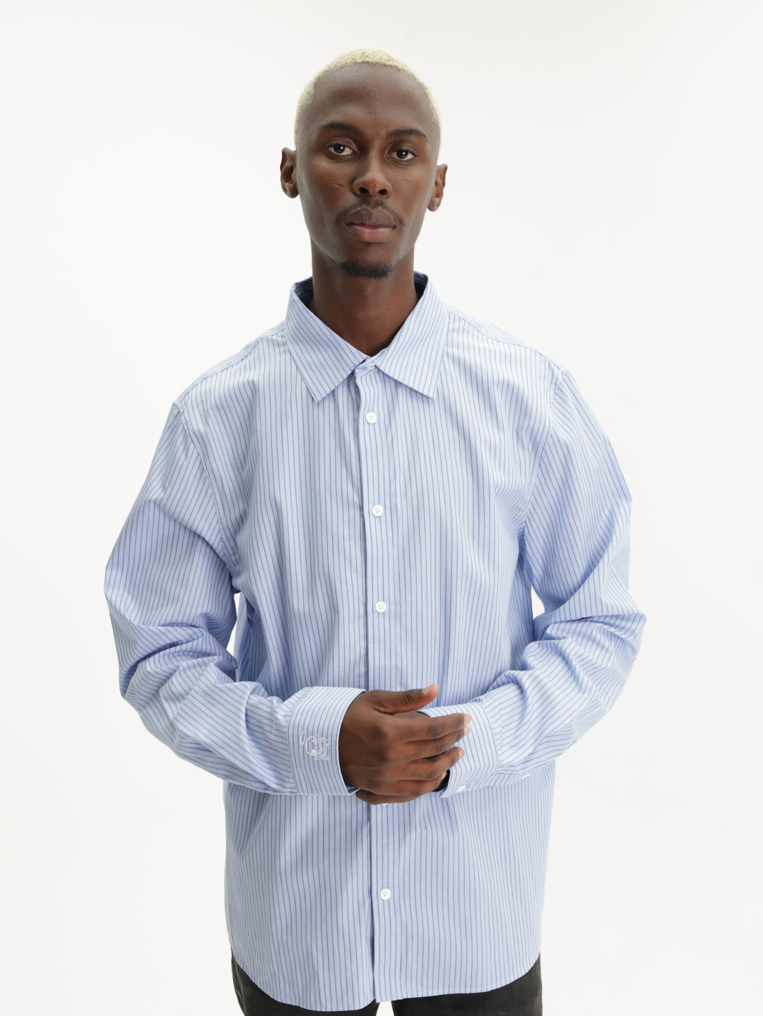 Zadig & Voltaire Shirt Stan Striped Blue