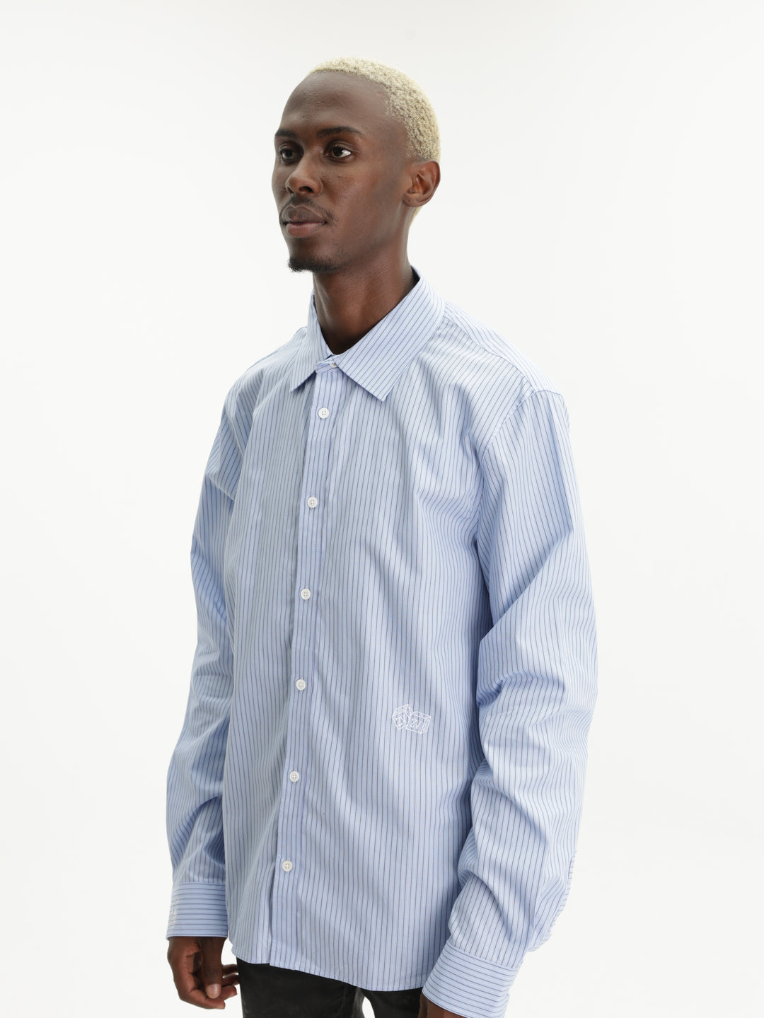 Zadig & Voltaire Shirt Stan Striped Blue