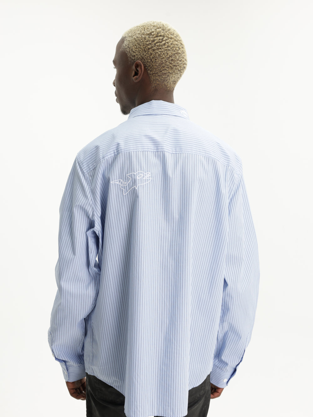 Zadig & Voltaire Shirt Stan Striped Blue