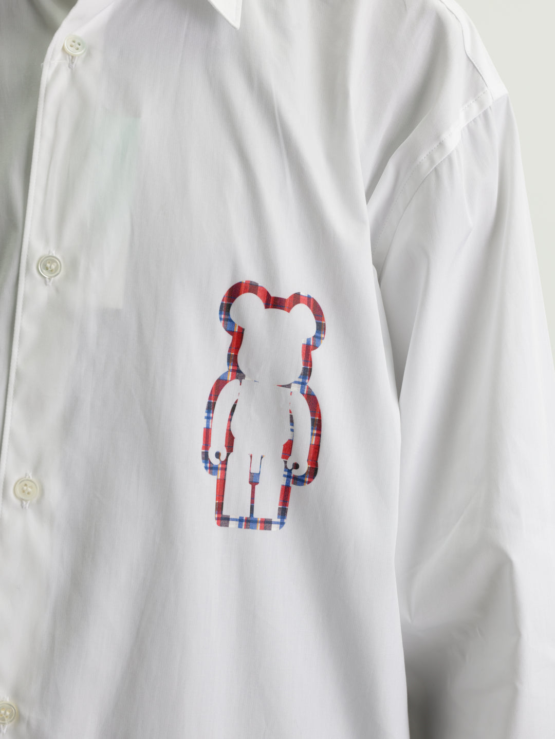 Comme Des Garcons Shirt Medicom Toy Print White