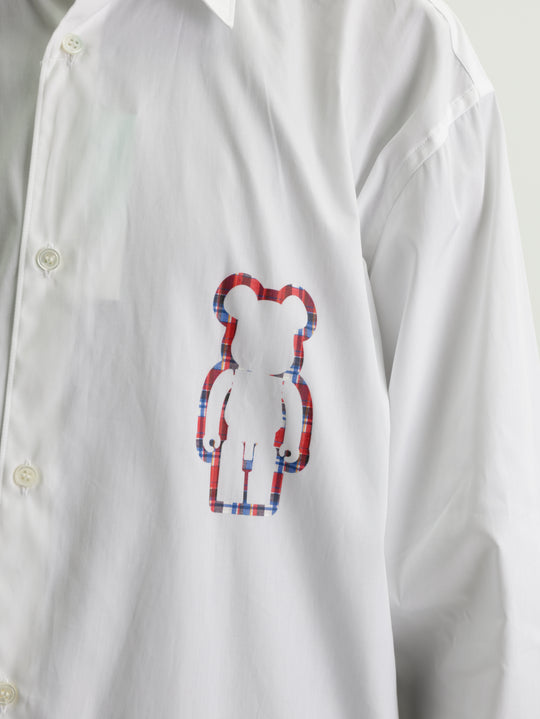 Comme Des Garcons Shirt Medicom Toy Print White