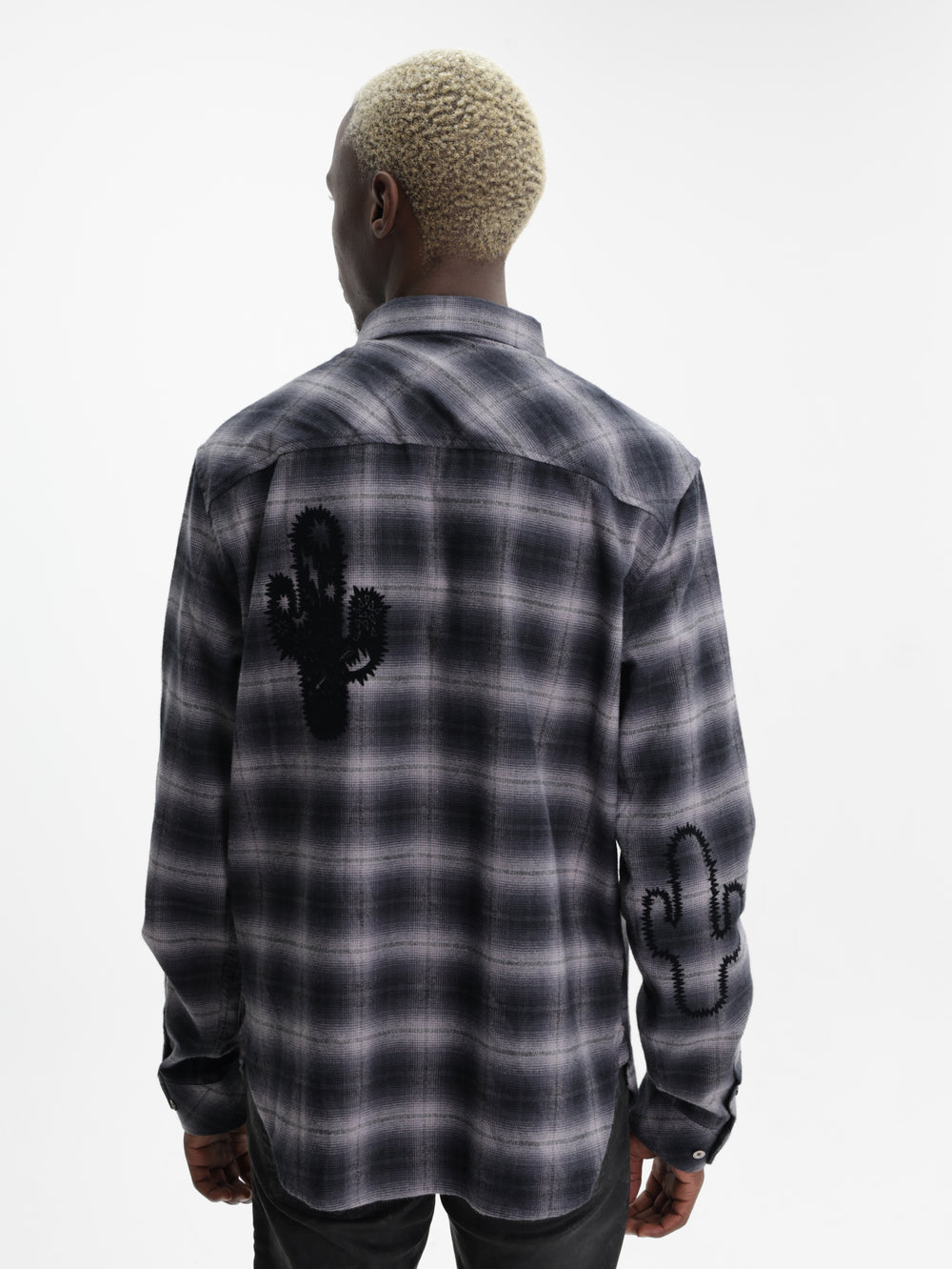 Zadig & Voltaire Shirt Stan Checkered Grey