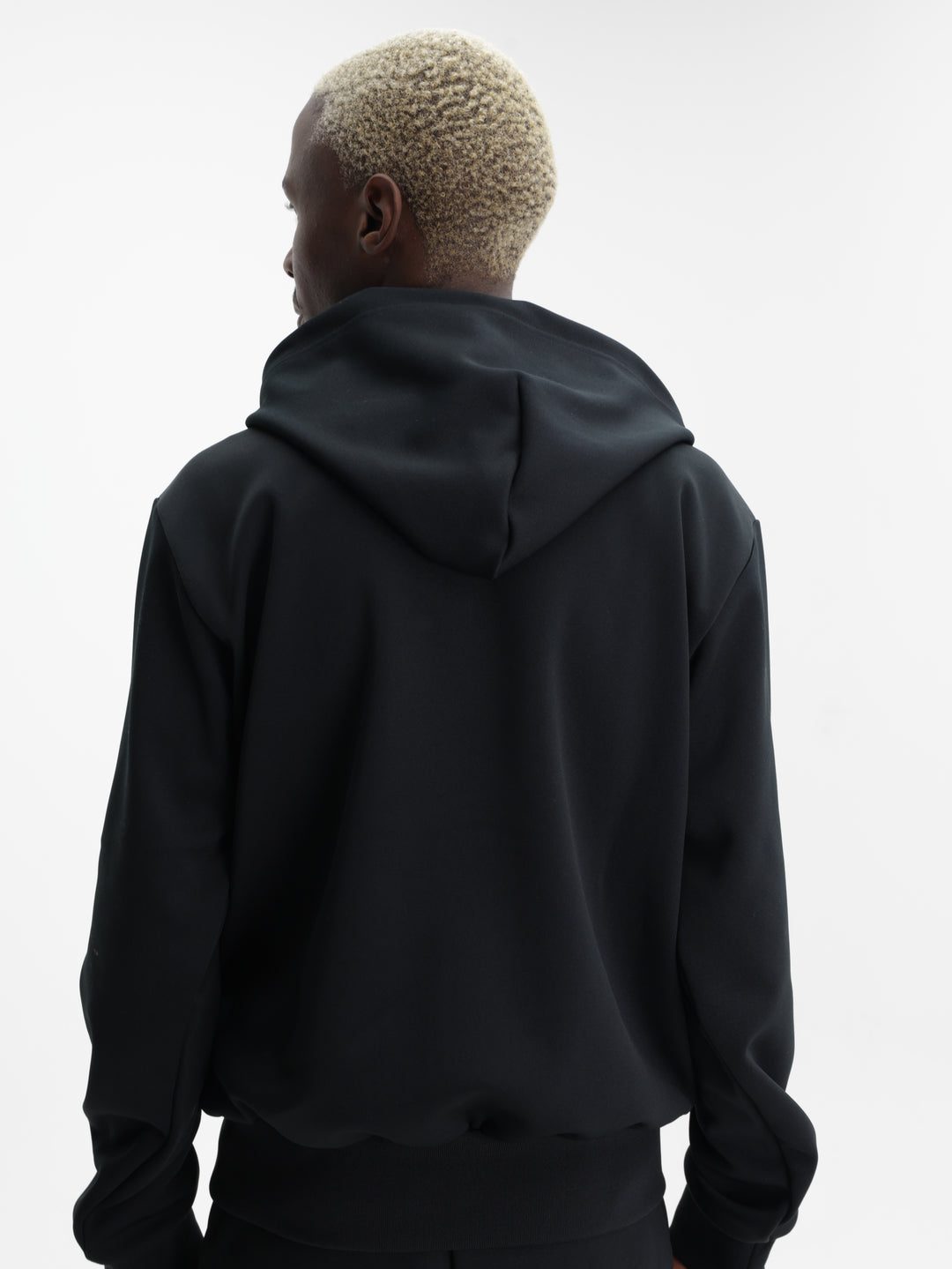 Comme Des Garcons Sweater Zipped Hoody Black