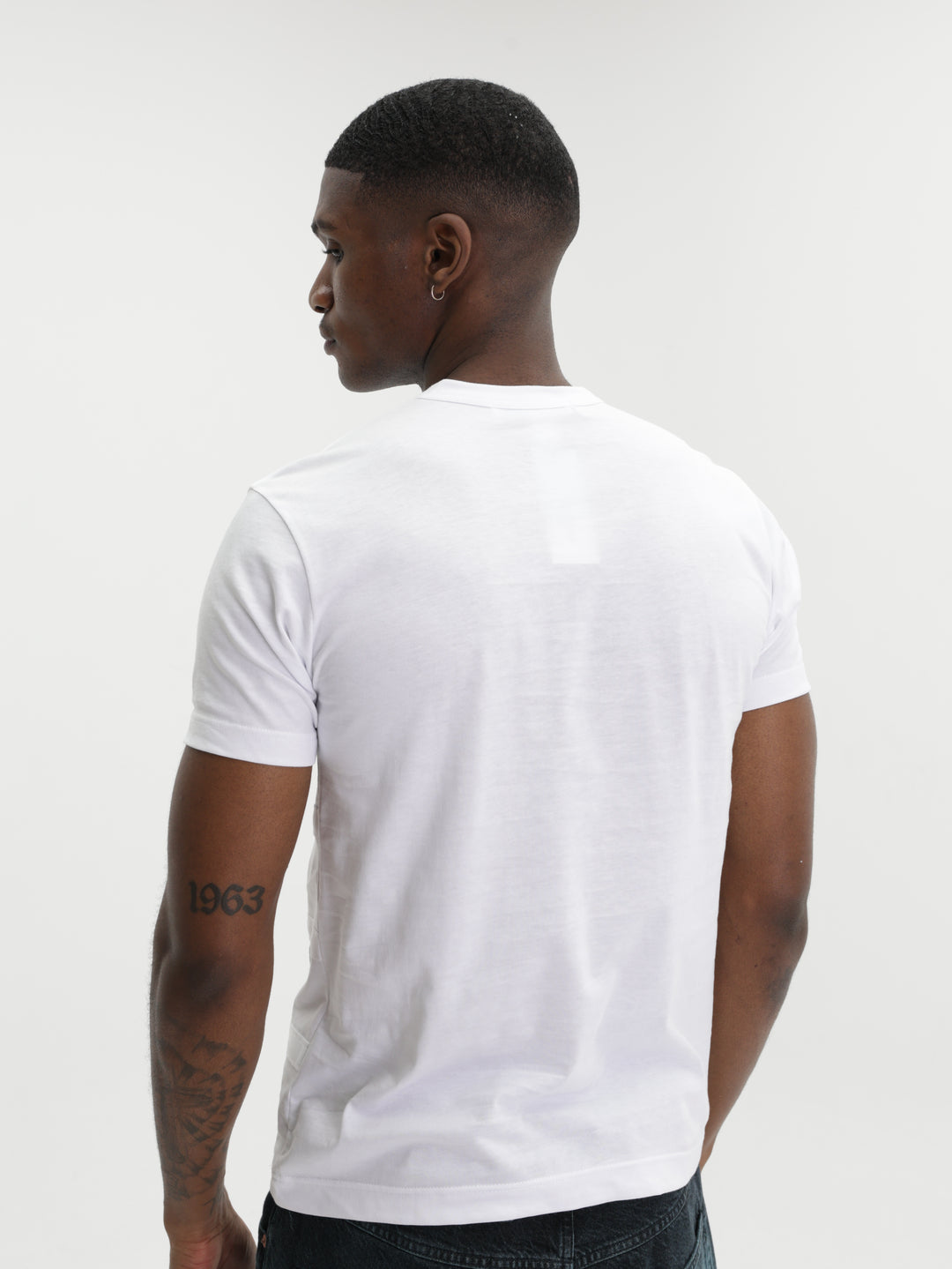 Comme Des Garcons T-Shirt Lattice White