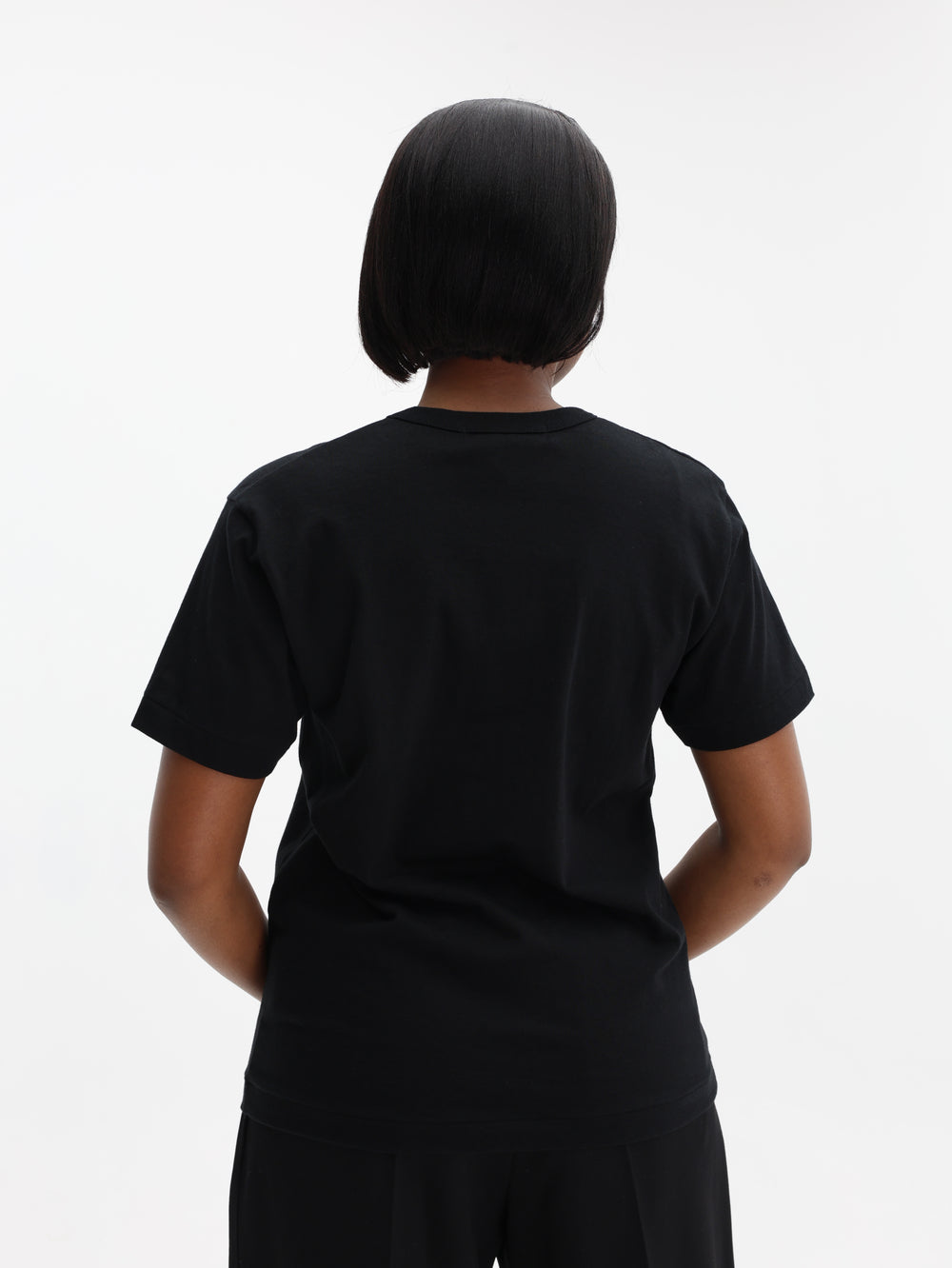 Comme Des Garcons T-Shirt Ss  Printed Graphics Black-White