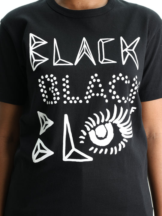 Comme Des Garcons T-Shirt Ss  Printed Graphics Black-White