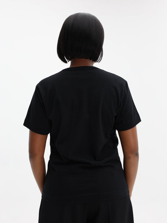 Comme Des Garcons T-Shirt Ss  Printed Graphics Black