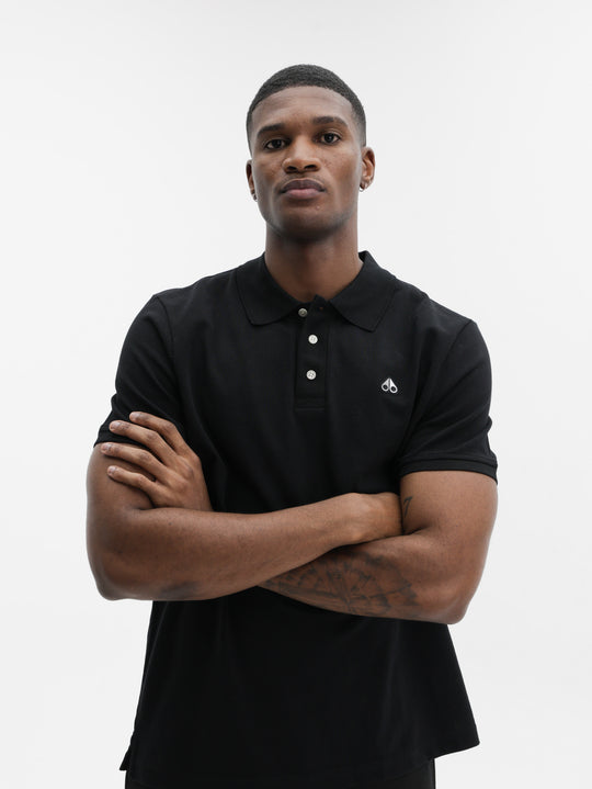 Moose Knuckles Pikue Polo Black
