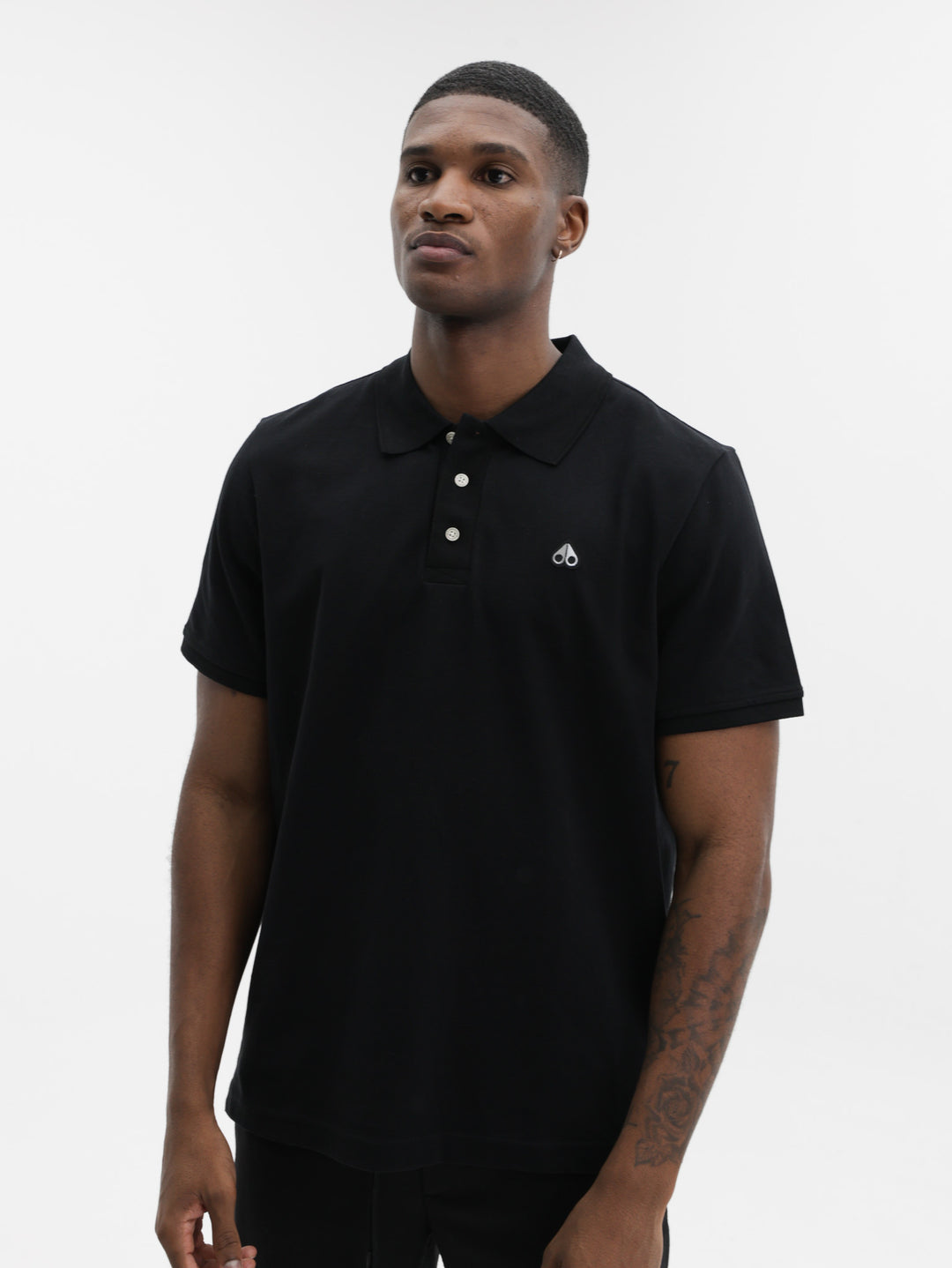 Moose Knuckles Pikue Polo Black