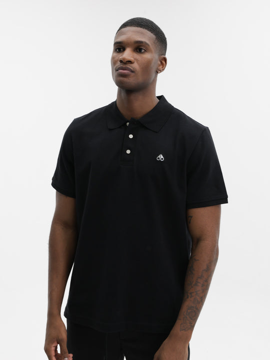 Moose Knuckles Pikue Polo Black