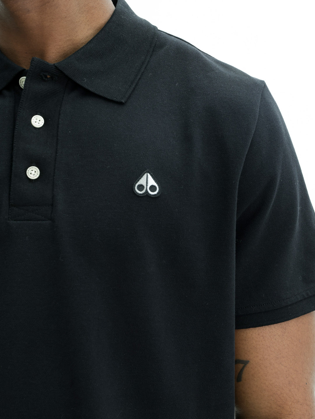 Moose Knuckles Pikue Polo Black