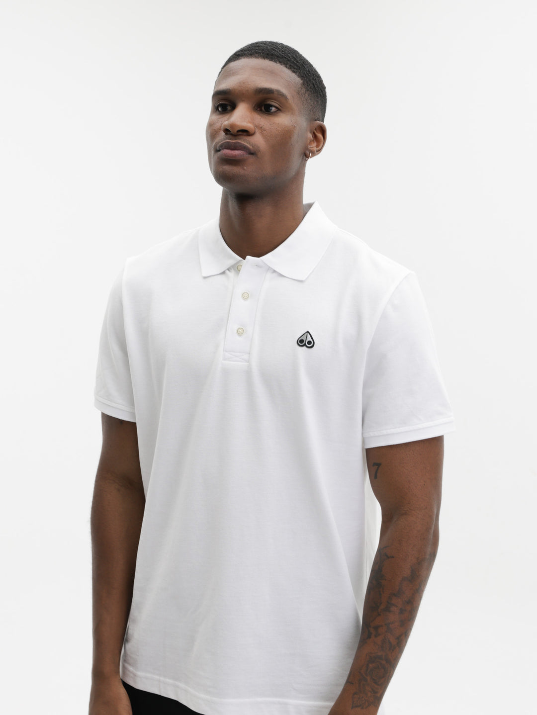 Moose Knuckles Pikue Polo White