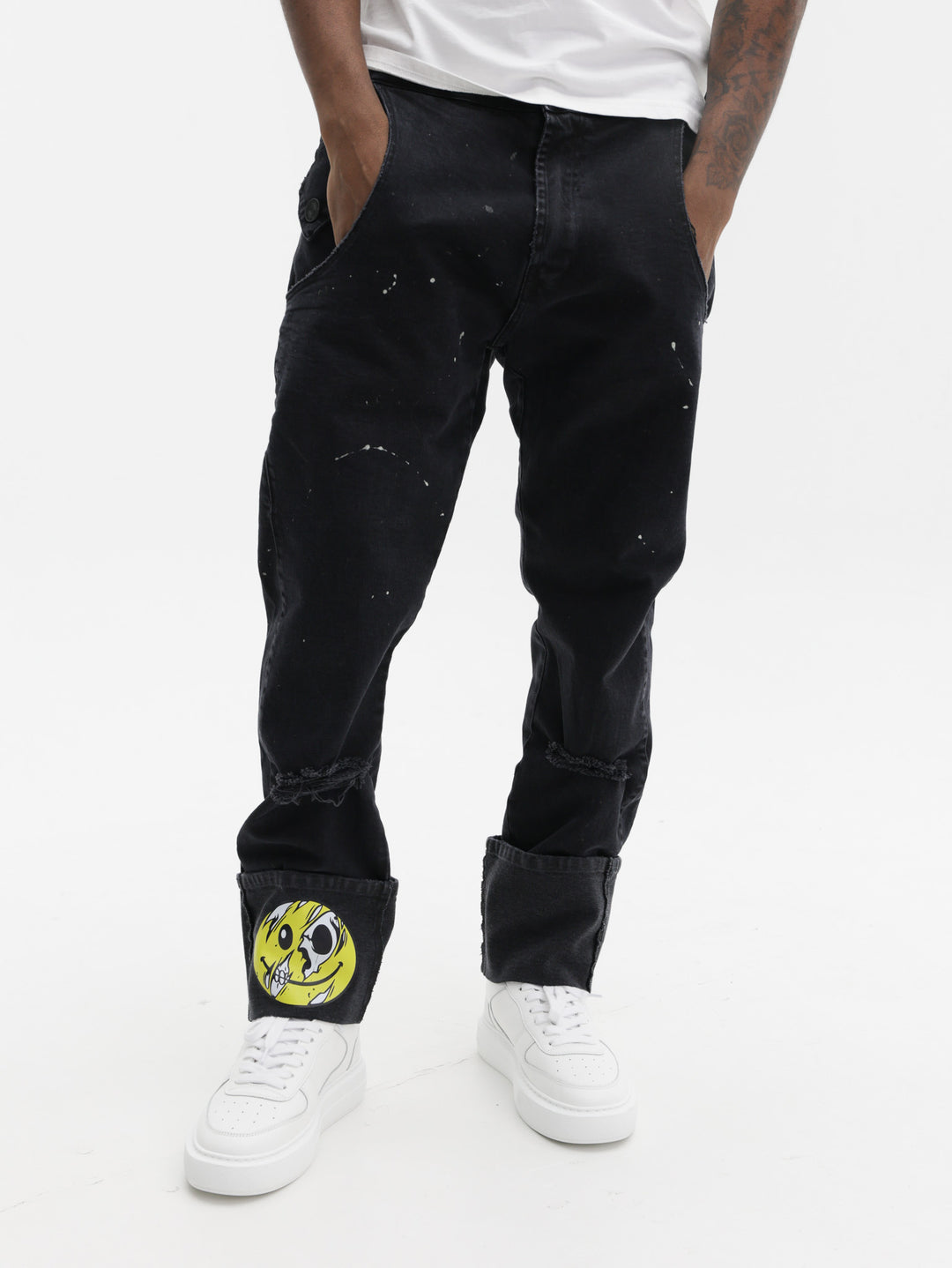 Massimo Sabbadin Denim Pants Black