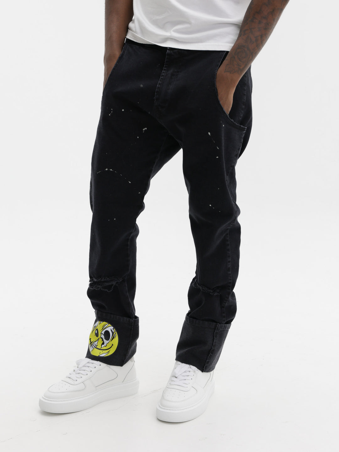 Massimo Sabbadin Denim Pants Black