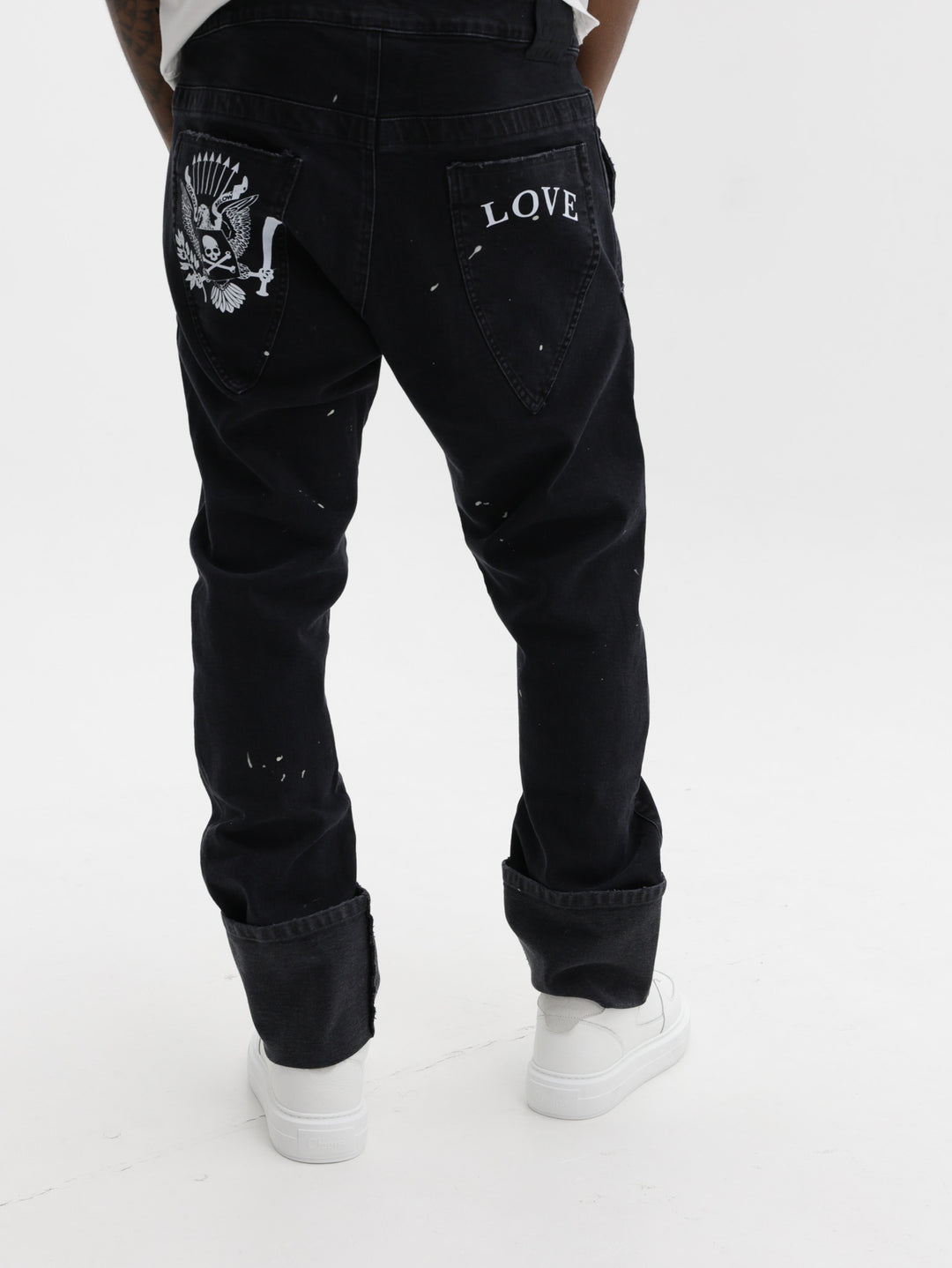 Massimo Sabbadin Denim Pants Black