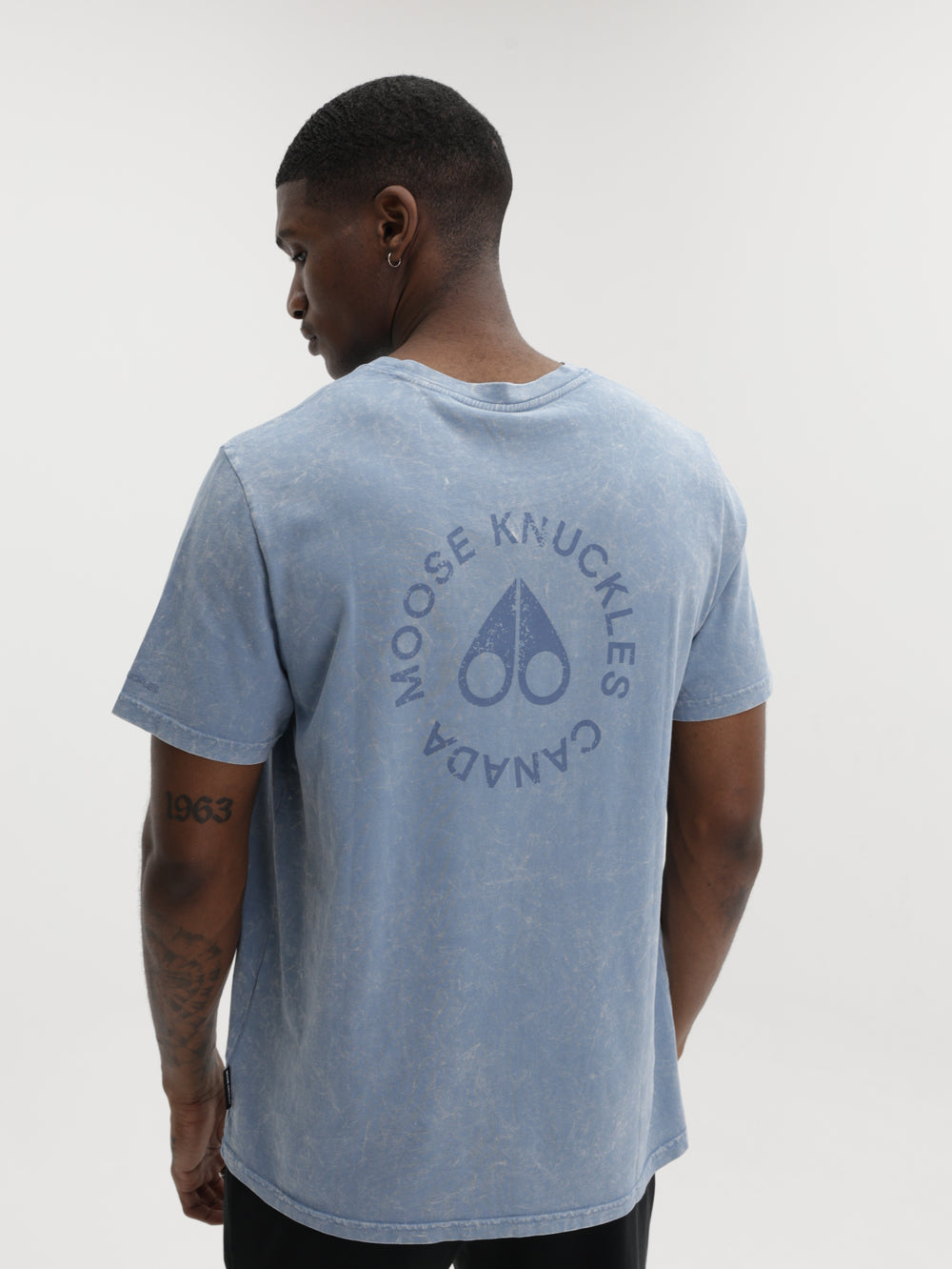 Moose Knuckles Crew Off Island Blue