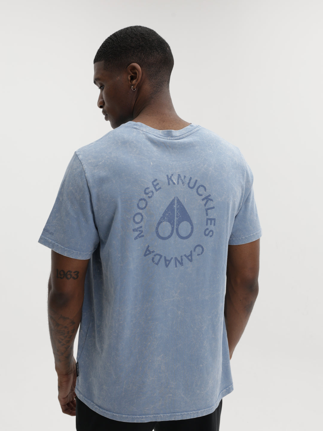 Moose Knuckles Crew Off Island Blue