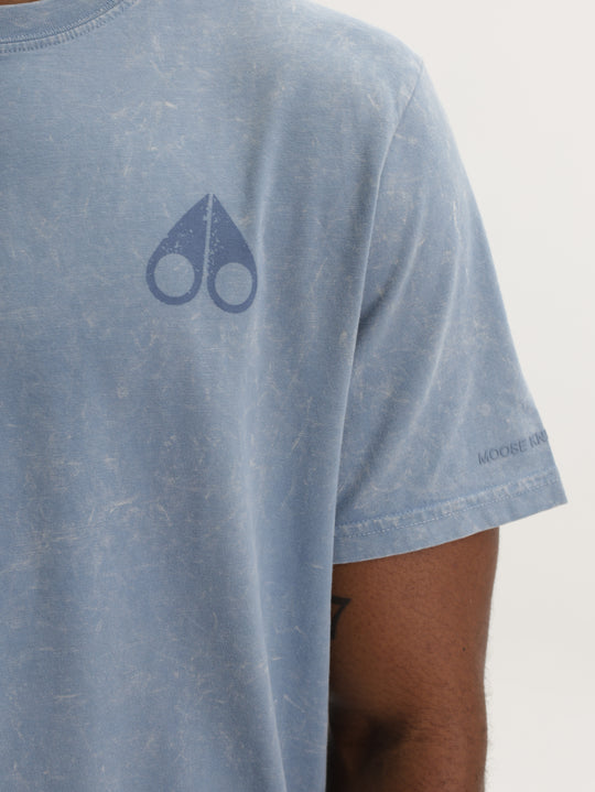 Moose Knuckles Crew Off Island Blue