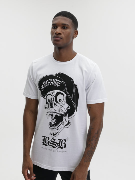 Massimo Sabbadin Crew Graphic Print White