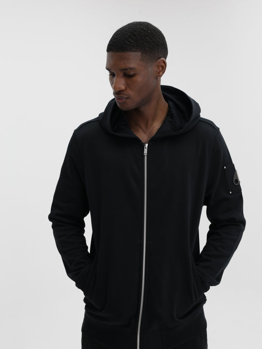 Moose Knuckles Hartsfield Zip Up Black