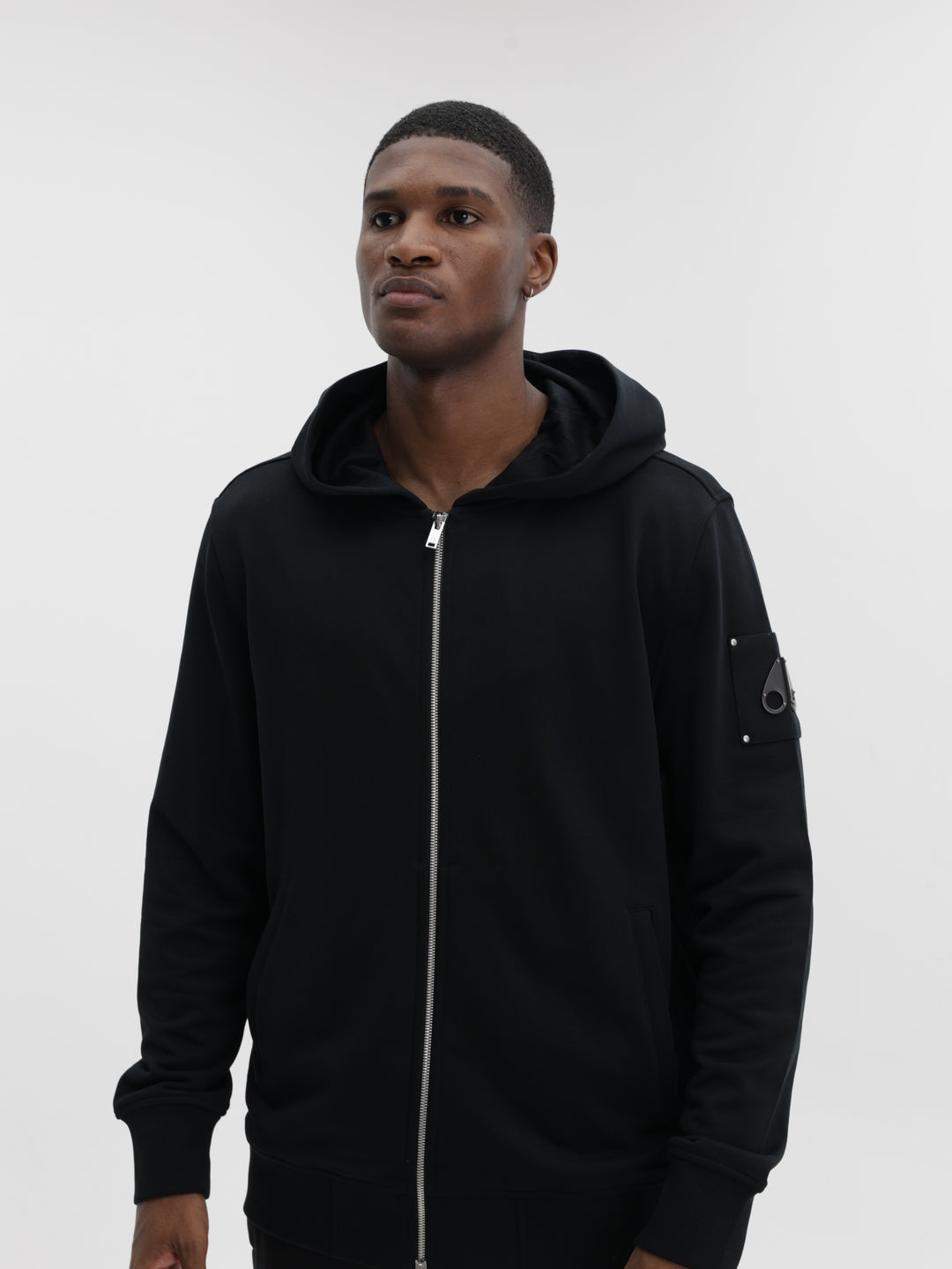 Moose Knuckles Hartsfield Zip Up Black