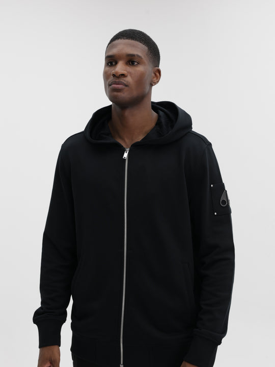 Moose Knuckles Hartsfield Zip Up Black