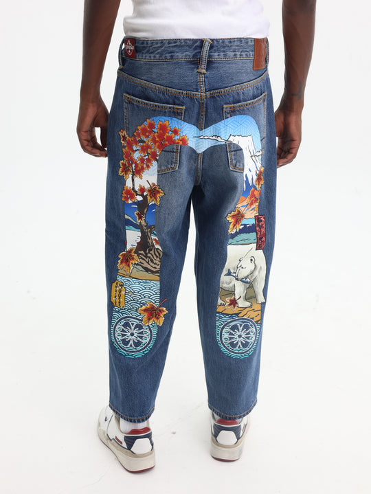 Moose Knuckles  Jeans Evisu X Moose Denim
