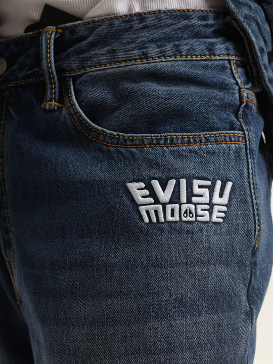 Moose Knuckles  Jeans Evisu X Moose Denim