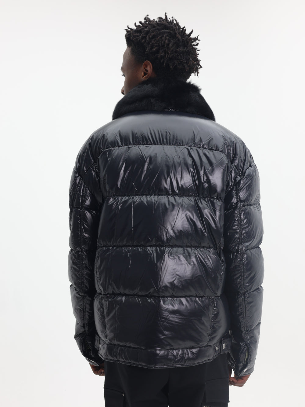 Moose Knuckles Shirt Jacket Briar Black