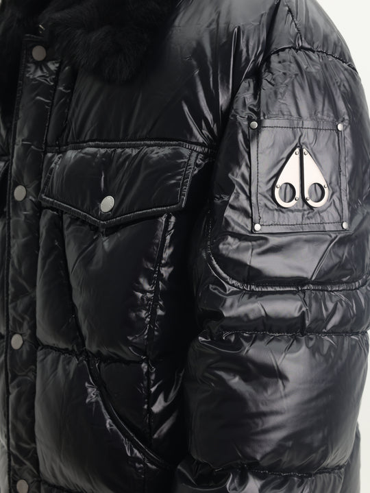Moose Knuckles Shirt Jacket Briar Black